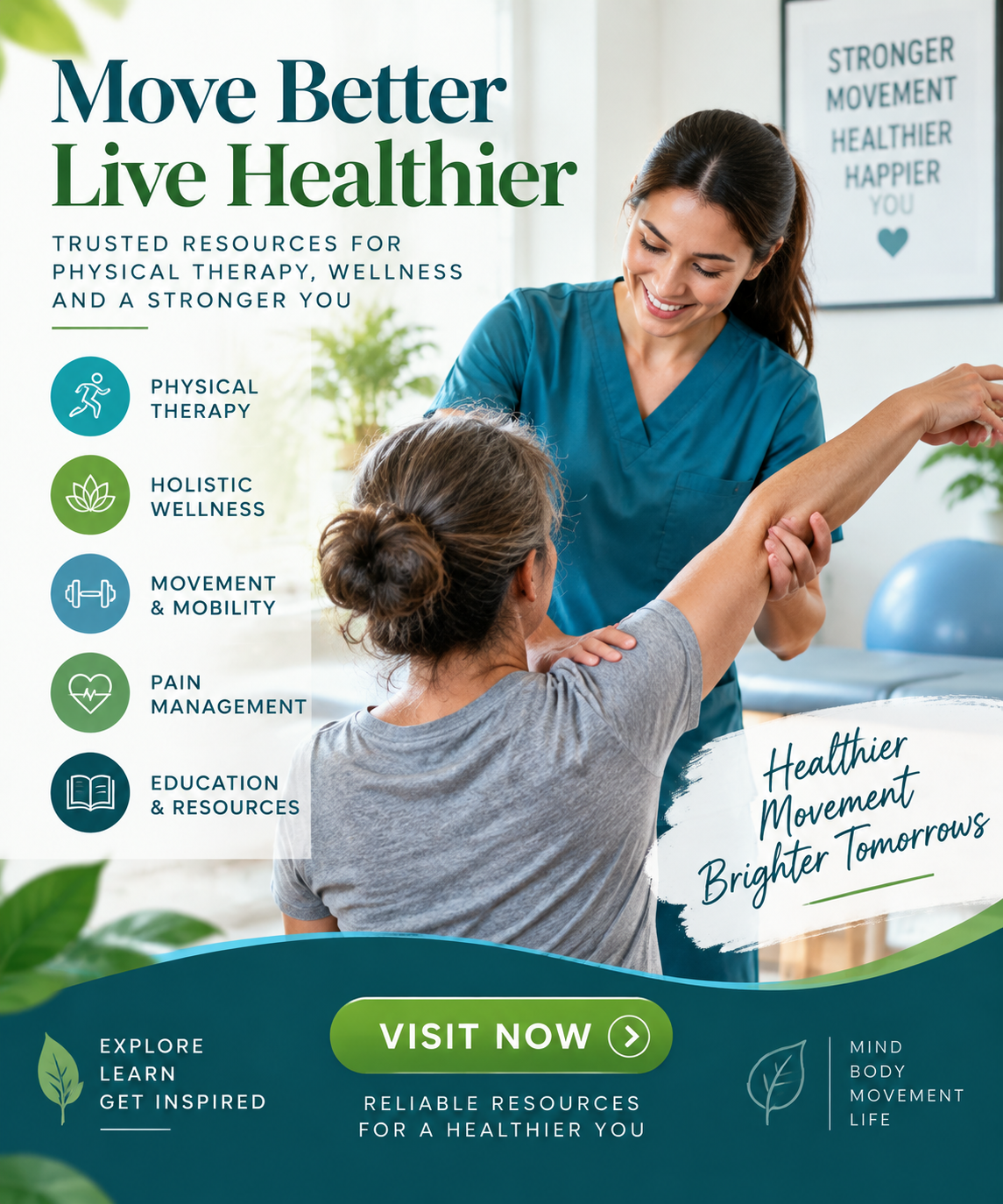 American Physical Therapy Association wellness and physical therapy education resource